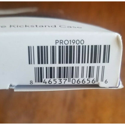 Motorola Moto G7 Play KICK - Dual Layer Kickstand Protective Case - Black