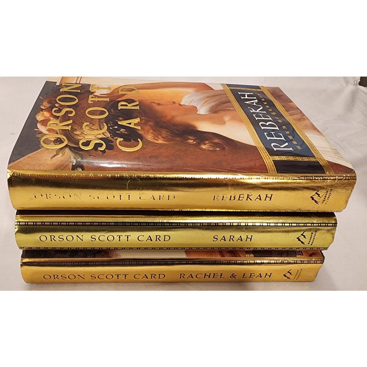 Women of Genesis Orson Scott Card 3 Book Hardcover Set Sarah Rebekah Rachel