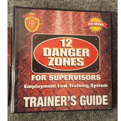 12 Danger Zones HR Training System 3rd Ed – Complete DVD Set + Guides + Binder
