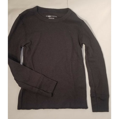 2 - Fruit Of The Loom Women/Girl - XS/XCH (4-5) - Waffle Crew Long Sleeve