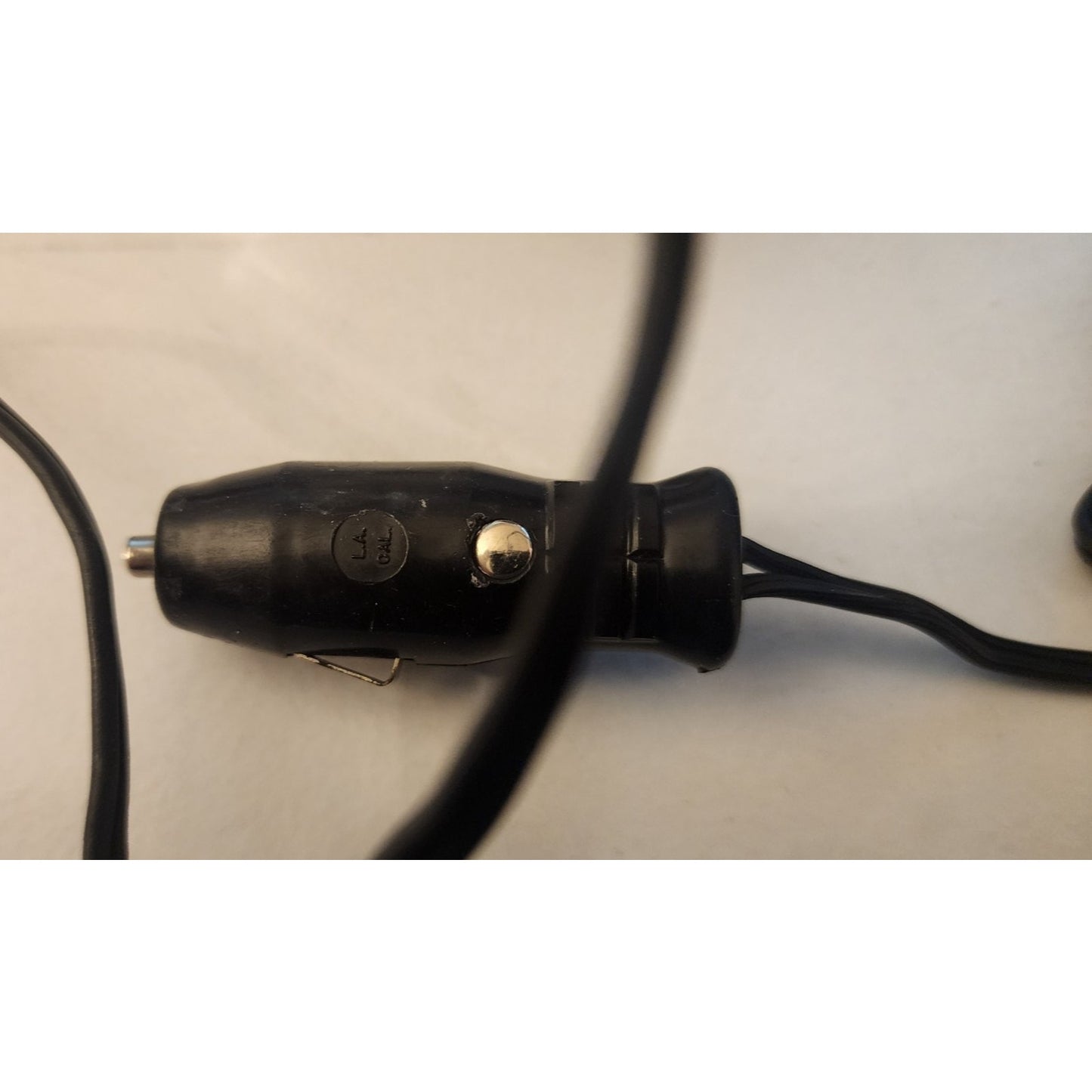 Vintage- Auto Hand Held Spotlight General Electric On Guard Lighter Port Plug In