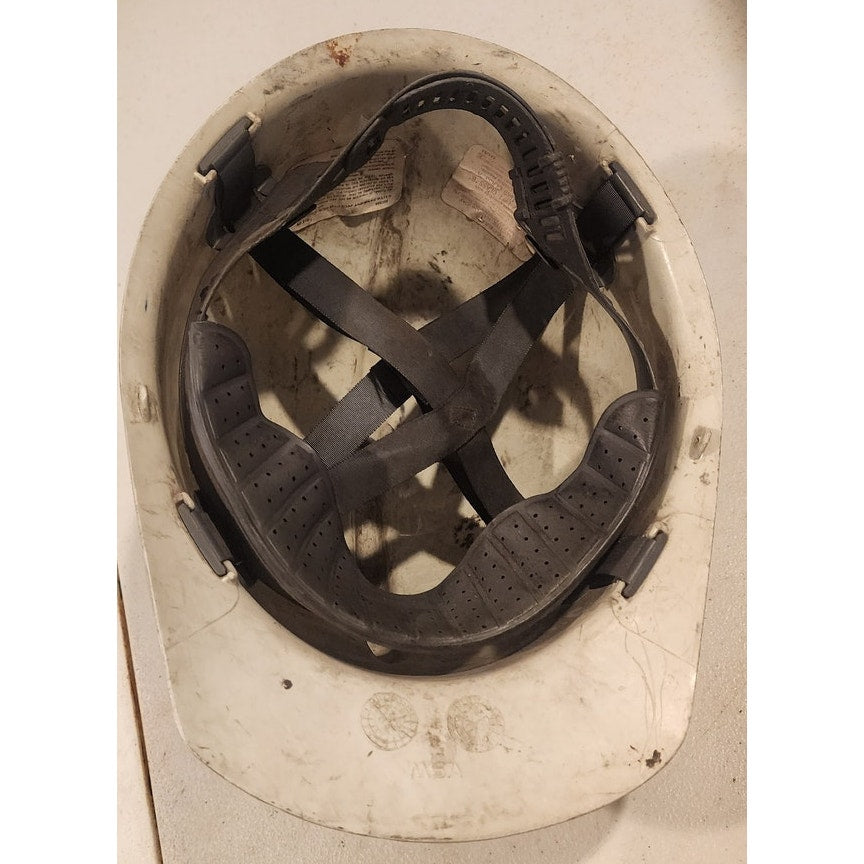 Vintage Bell System Lineman Hard Hat Authentic Ma Bell MSA V-Gard Helmet