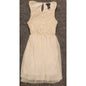 Wet Seal Womens XS White Crochet Lace Sleeveless Mini Dress Lined JD1088C40WS