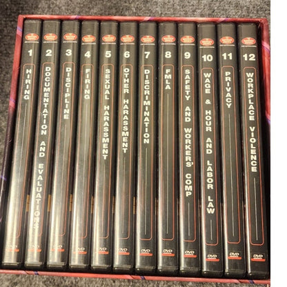 12 Danger Zones HR Training System 3rd Ed – Complete DVD Set + Guides + Binder