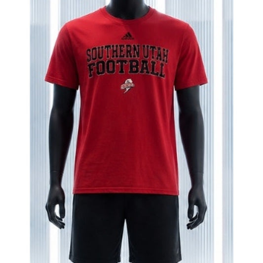 Adidas Southern Utah Football T‑Shirt 2X Red SUU Tee