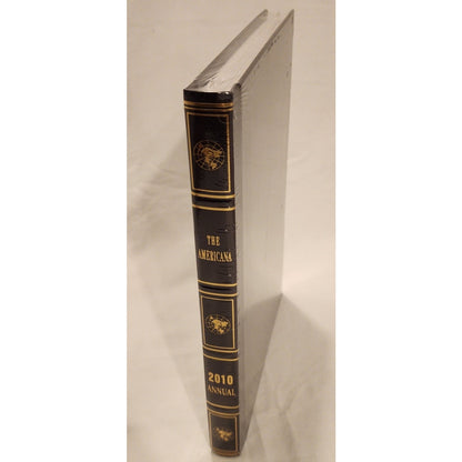 The Americana 2010 Annual Hardcover Reference Book New Sealed