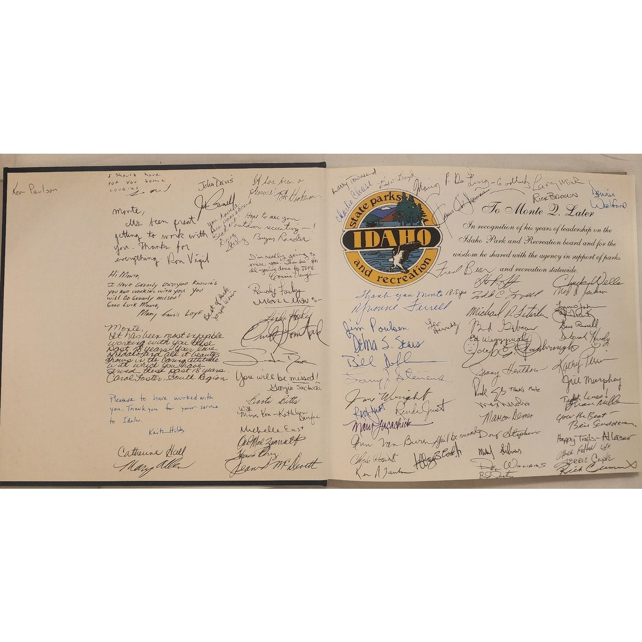 So Incredibly Idaho! Presentation Copy w/ Governor Letter & Signatures HC 1999