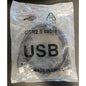 USB 2.0 Cable - USB Type A Male to Type B Printer- 6Ft