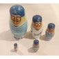 2003 George Brett Kansas City Royals Babooshkah Nesting Dolls Set BD&A SGA