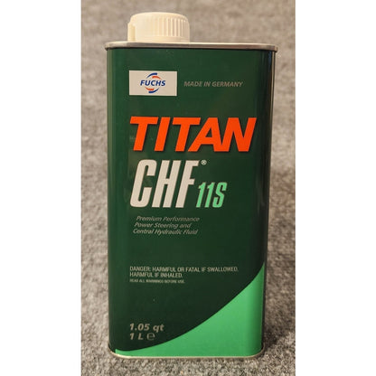 Fuchs Titan CHF 11S Hydraulic Power Steering Fluid 1 Liter 1L Bottle