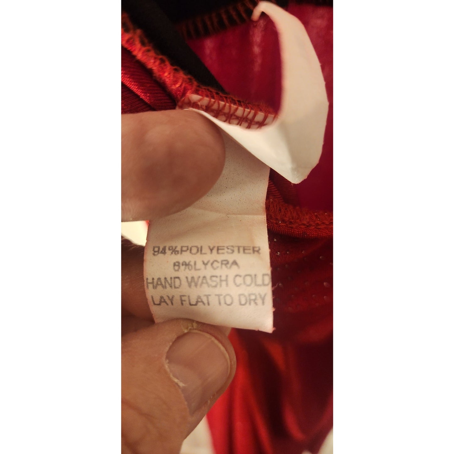 Red Sparkle Halter Dress Women’s Medium Pleated Skirt Party Cocktail