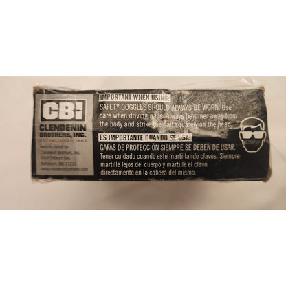 CBI Stainless Steel Trim Nails 1-1/4 In. .15GA. Ring Barb - t304 - 1lb - Gray