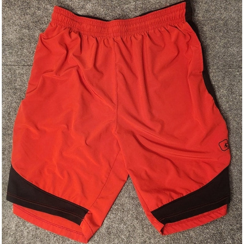 AND1 Mens Size XL Basketball Shorts Athletic Gym Training Pockets Mesh Shorts
