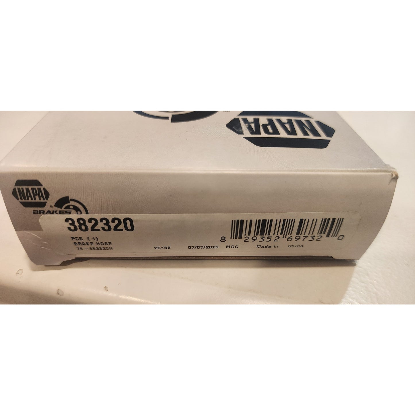Ultra Premium Brake Hose - 382320 - 19.7 in. - New in Package - NAPA