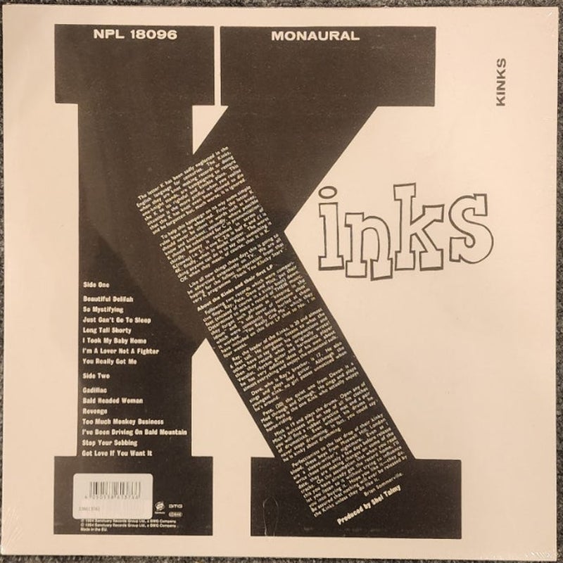 The Kinks - Monaural Limited Edition Red Colored Vinyl LP New Sealed