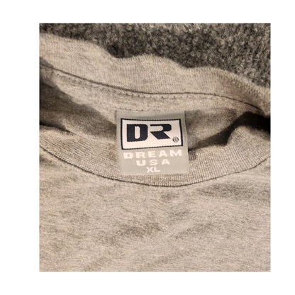 DR Dream USA Heavyweight Blank T Shirt Mens Size XL Gray Short Sleeve Crewneck