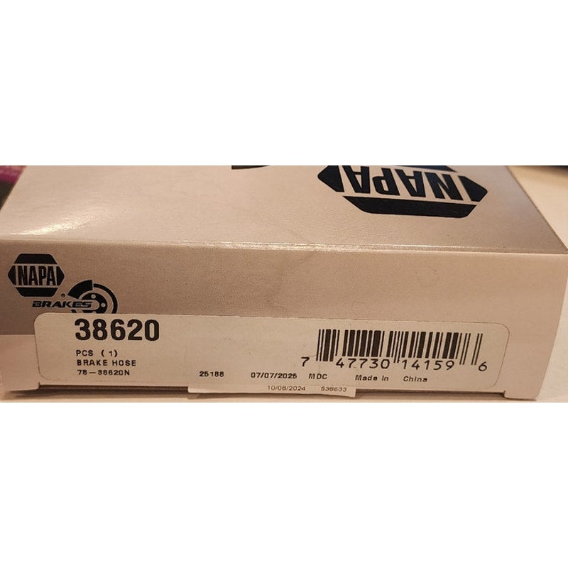 Ultra Premium Brake Hose - 38620 - 20.9 in. - New in Package - NAPA