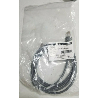 Ten (10) - C2G - Cat6, 28AWG UTP Cable- Gray - #01091 - Patch Cords? - legrand
