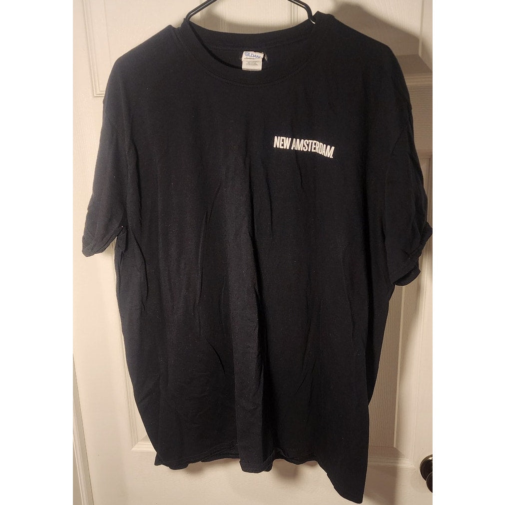 Gildan New Amsterdam Support Your Local Bartender T-Shirt Black 2XL Graphic