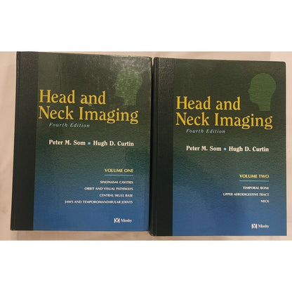 Head and Neck Imaging Som & Curtin 4th Ed Vol 1 & 2 – Good Condition