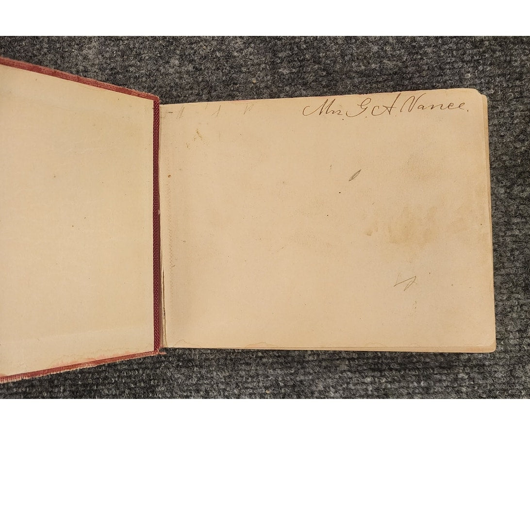 Christ in Song F E Belden 1908 Hardcover Hymnal Cloth Bound Antique SDA