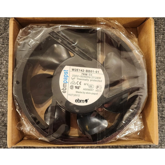 ebm-papst W2E142-BB01-01 Axial Fan 230V 27W Industrial Cooling Fan New