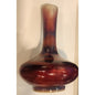 Hand‑Glazed Art Pottery Vase – Multicolor Swirl – 6" Tall – Unmarked