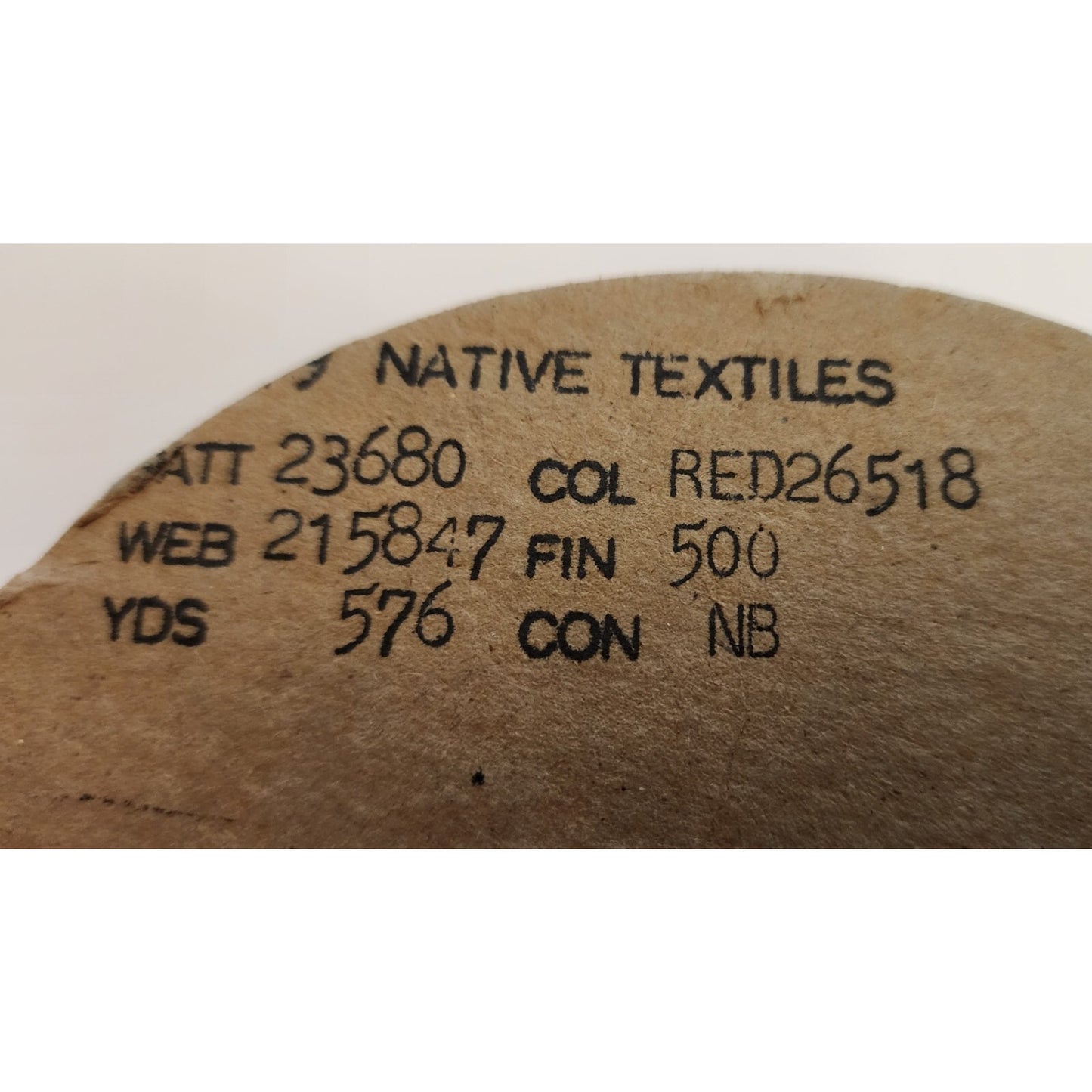 20 Yards - RED Lace Trim - 1/2" (12.5mm) - 479 Native Textiles #23680 - RED26518