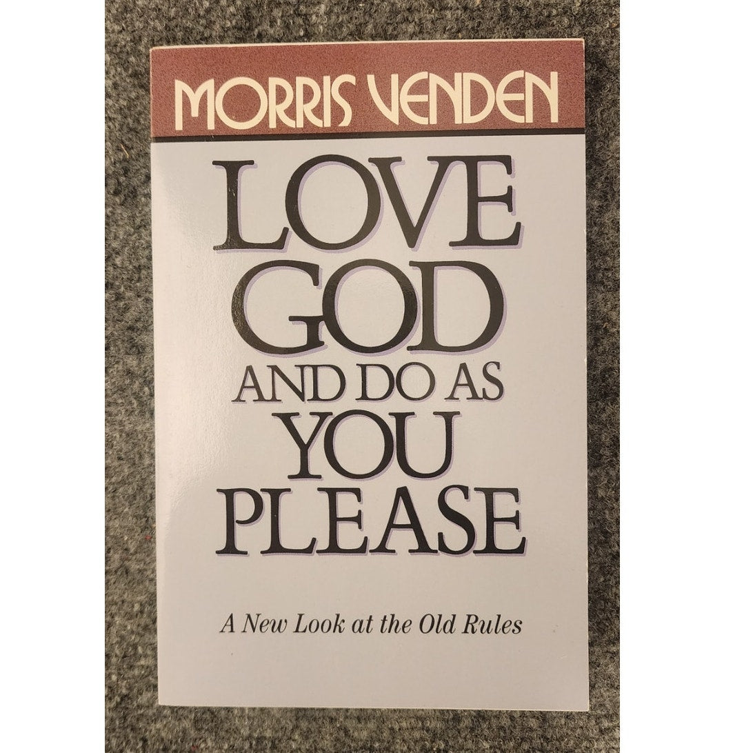 ove God and Do as You Please Morris Venden Paperback Christian Book 0816310890