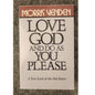 ove God and Do as You Please Morris Venden Paperback Christian Book 0816310890
