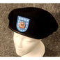 US Military DSCP Black Beret 7 1/4 TRADOC Flash Crest Pin Solidarity in Purpose