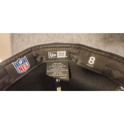 New Era NFL Arizona Cardinals Snapback Hat Cap Mens Adjustable Black Red- size 8