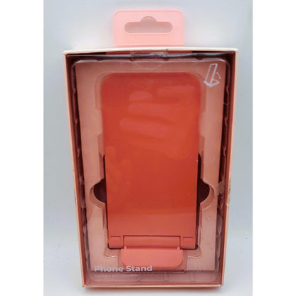 VIVITAR- Phone Stand - Collapsable, Compact - Pink/Peach Stand - Universal