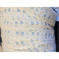 300 Yards- White/Blue Lace Trim - 7/8" - Native Textiles Col1/BL.R56600