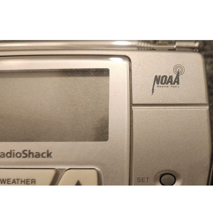 Radio Shack Desktop Weatheradio Alert System LCD Clock Weather Radio Tested