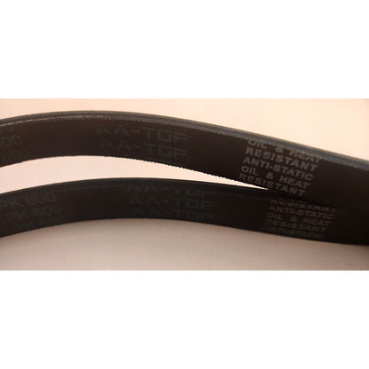 Set of Two Total - AA-TOP - V-RIBBED SERPENTINE BELT - 4PK 800