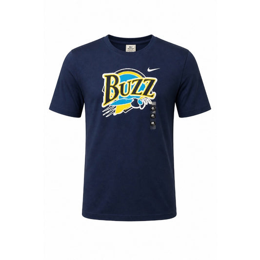 Salt Lake Buzz Throwback T Shirt Youth XL NWT MiLB Baseball Fanzz Retro Navy