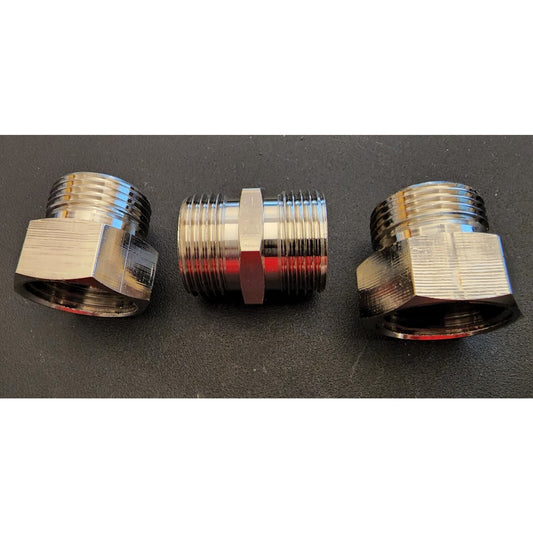 3/4" RV Water Pipe Joint/Hose Adapter Brass - Tsinglax- Lead Free -