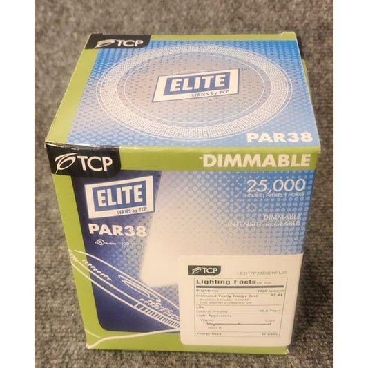 TCP Elite Series Dimmable PAR38 LED Flood Light Bulbs  6-Pack