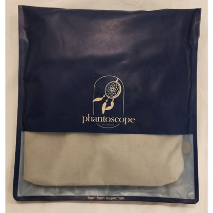 1 total - Phantoscope - 20" x 20" - Light Gray - velvety - Pillow/Cushion cover