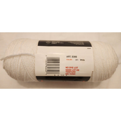 RED HEART - Super Saver Yarn - 311 White - No Dye Lot - Volume Discounts