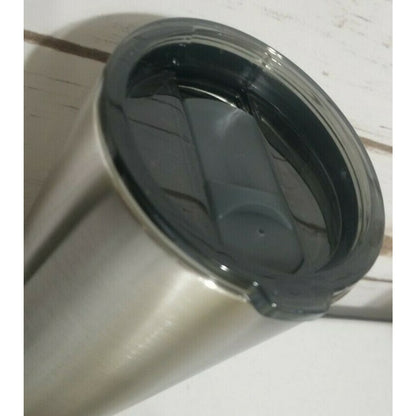 Hogg 16 Oz. slim tumbler. Brushed Steel. Nice, new. Free shipping in USA