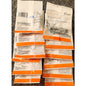 Lot of 12 Packs Kenny KN851 Curtain Rod Brackets White Sealed New in Bags