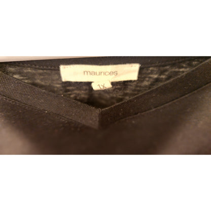 Maurices Roadtrip Tee Black 1X Let’s Go On a Roadtrip Graphic