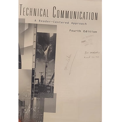 Technical Communication Reader‑Centered Approach 4th Ed Anderson