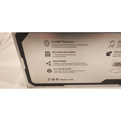 Rugged Armored Full-Body Case for Nintendo Switch 2 (2025) - Black