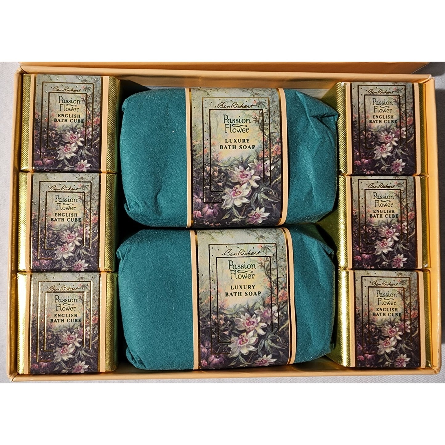 Ben Rickert Private Pleasures Bath Collection- Soap - Passion Flower- Bath Cubes
