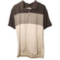 Gap Mens White Gray Colorblock Athletic Polo Shirt XXL Short Sleeve