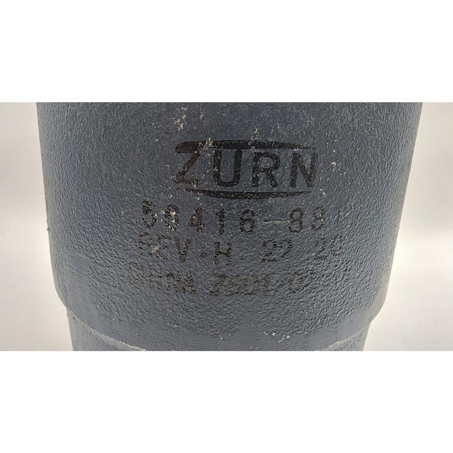 ZURN 58416-881, REV H, 22, 20 - 5" Cast Iron Cleanout - Top cap missing