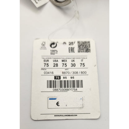 2 belts -Both 28" -Black w/silver bkl, Pull and Bear, Brown w/gold bkl -Studio F